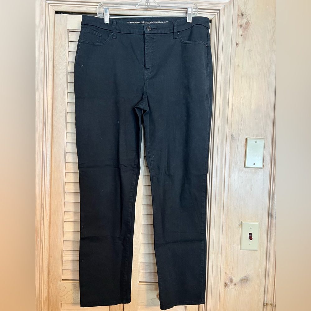 Chicos So Slimming Girlfriend Slim Leg Ankle Jeans Size 14T